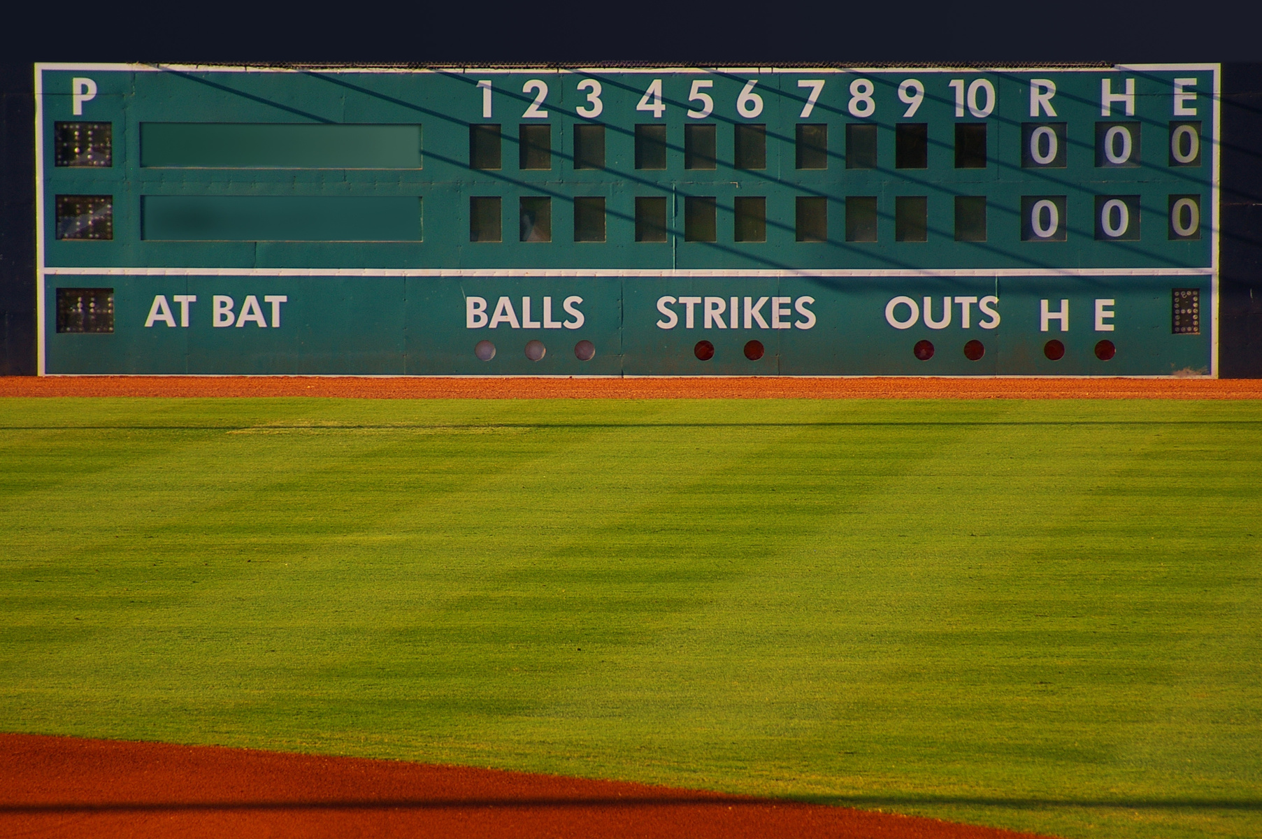 Retro Baseball Scoreboard 